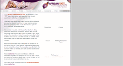 Desktop Screenshot of africanrocks.com